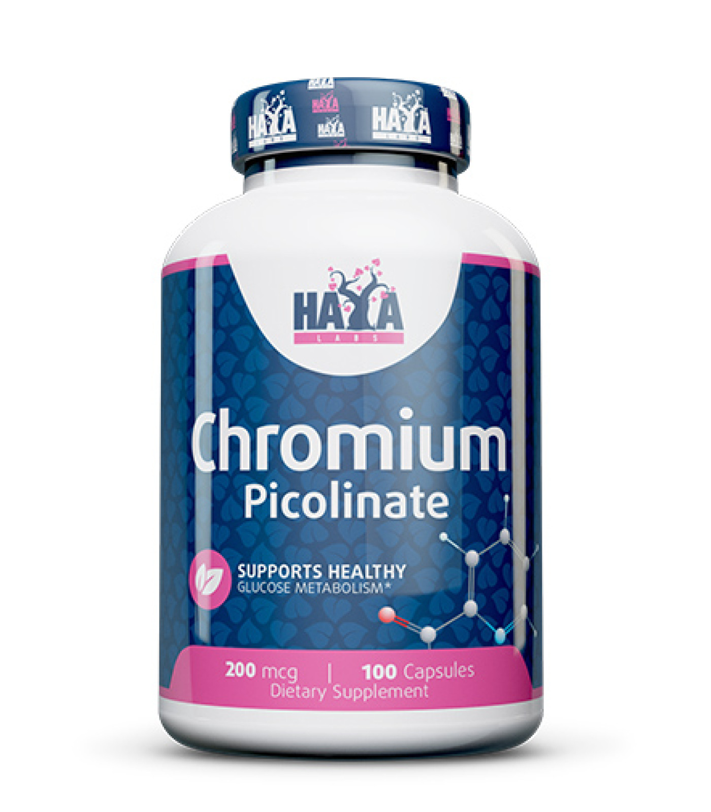 HAYA LABS Chromium Picolinate 200 mcg / 100 Caps